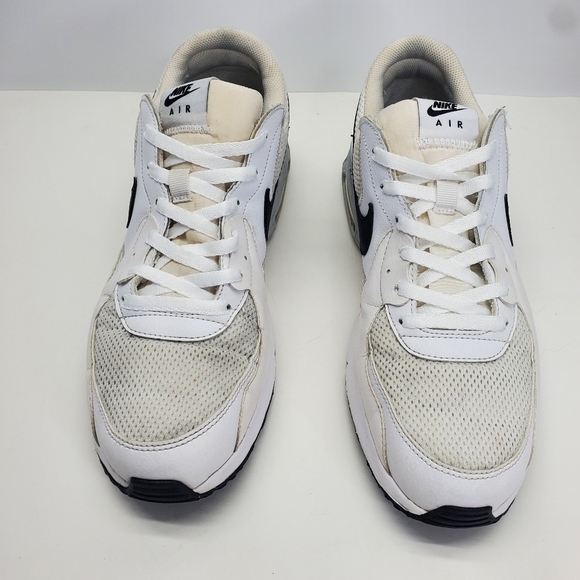 Nike Shoe Men's 12 Air Max Excee Sneakers CD4165-100 White & Black - Picture 6 of 16